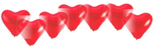 Herzballons Ballonherzen