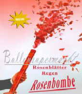 Rosenblätter Regen